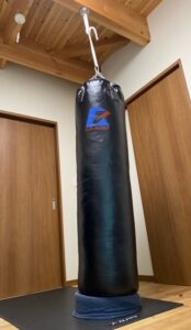 サンドバッグ自宅取り付け